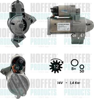Hoffer H5010964G - Démarreur droxauto.com