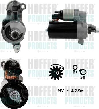 Hoffer H5010960G - Démarreur droxauto.com