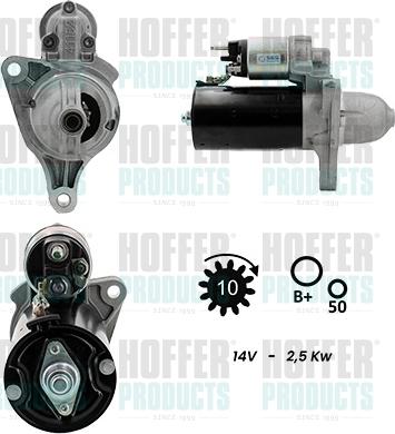 Hoffer H5010428G - Démarreur droxauto.com