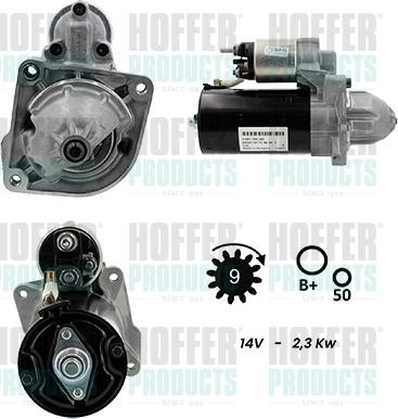Hoffer H5010060G - Démarreur droxauto.com