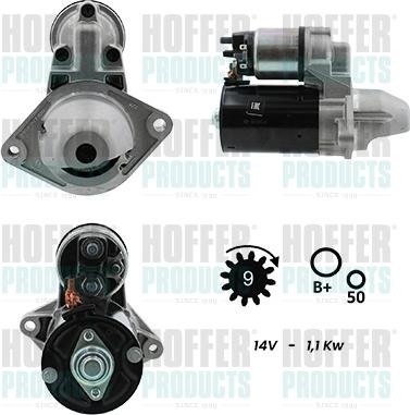 Hoffer H5010005G - Démarreur droxauto.com
