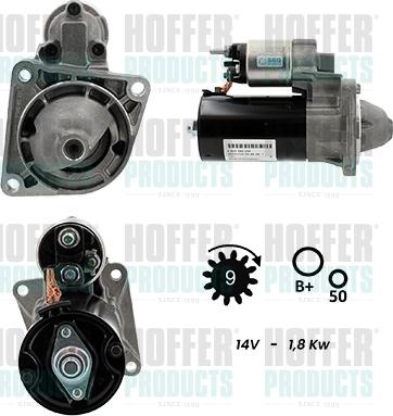 Hoffer H5010002G - Démarreur droxauto.com
