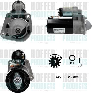 Hoffer H5010208G - Démarreur droxauto.com