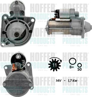 Hoffer H5010207G - Démarreur droxauto.com