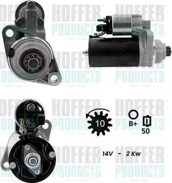 Hoffer H5010216G - Démarreur droxauto.com