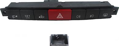 Hoffer H206043 - Interrupteur de signal de détresse droxauto.com