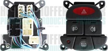 Hoffer H206202 - Interrupteur de signal de détresse droxauto.com