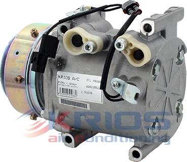 Hoffer K19167A - Compresseur, climatisation droxauto.com