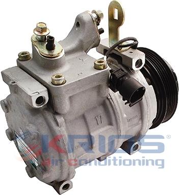 Hoffer KSB020D - Compresseur, climatisation droxauto.com