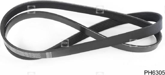 Hola PH6305 - Courroie trapézoïdale à nervures droxauto.com