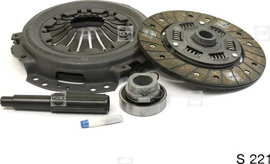 Hola S221 - Kit d'embrayage droxauto.com