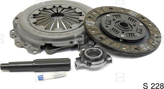 Hola S228 - Kit d'embrayage droxauto.com