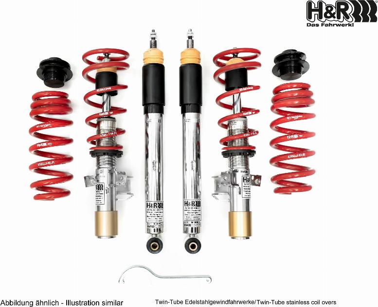 H&R 47638-4 - Jeu de suspensions, ressorts / amortisseurs droxauto.com