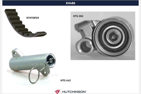 Hutchinson KH 486 - Kit de distribution droxauto.com