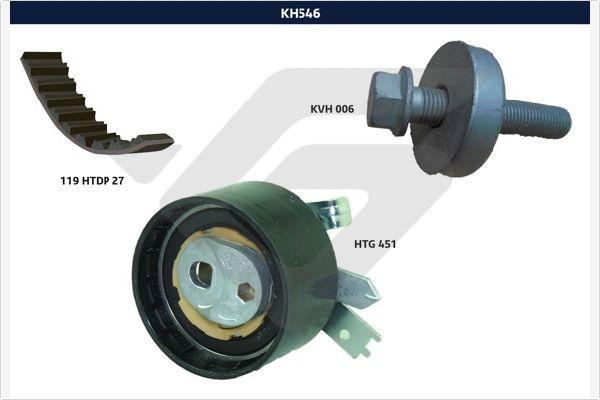 Hutchinson KH 546 - Kit de distribution droxauto.com