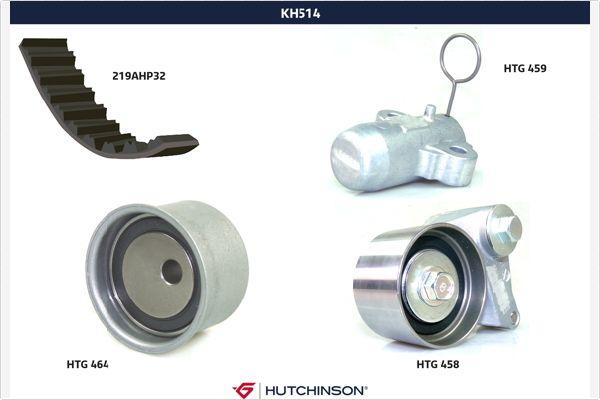 Hutchinson KH 514 - Kit de distribution droxauto.com