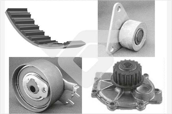 Hutchinson KH 154WP22 - Pompe à eau + kit de courroie de distribution droxauto.com