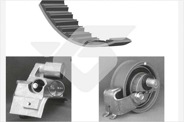 Hutchinson KH 166 - Kit de distribution droxauto.com