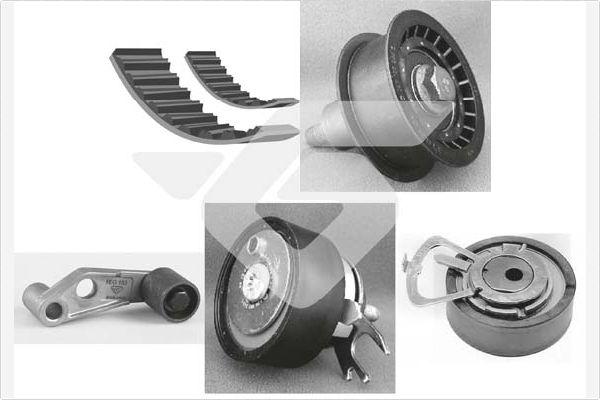 Hutchinson KH 163 - Kit de distribution droxauto.com