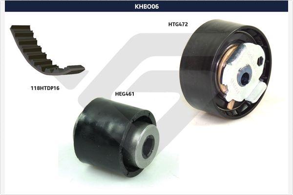 Hutchinson KHBO 06 - Kit de distribution droxauto.com