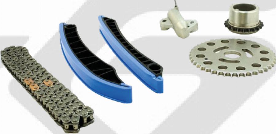 Hutchinson KHC 046M - Kit de distribution par chaîne droxauto.com