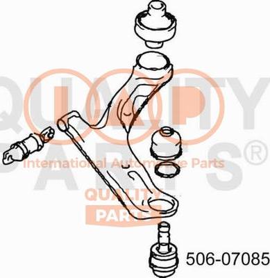 IAP QUALITY PARTS 506-07085 - Rotule de suspension droxauto.com
