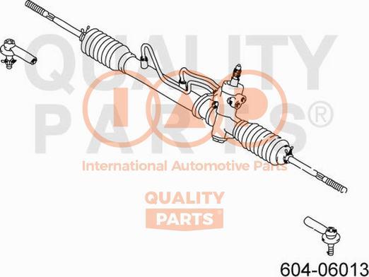 IAP QUALITY PARTS 604-06013 - Rotule de barre de connexion droxauto.com
