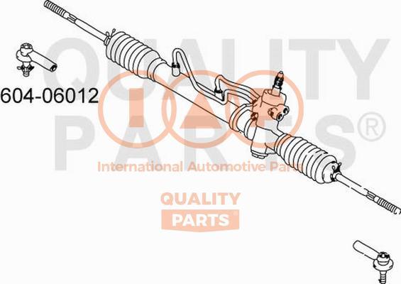 IAP QUALITY PARTS 604-06012 - Rotule de barre de connexion droxauto.com