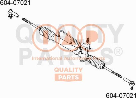 IAP QUALITY PARTS 604-07021 - Rotule de barre de connexion droxauto.com