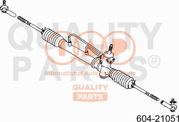 IAP QUALITY PARTS 604-21051 - Rotule de barre de connexion droxauto.com