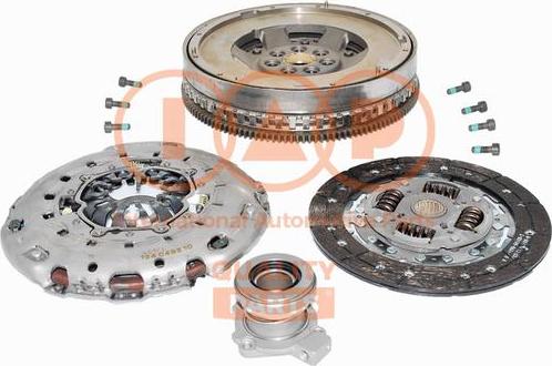 IAP QUALITY PARTS 200-16156 - Kit d'embrayage droxauto.com