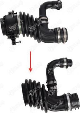 Ibras 19905 - Tuyau d'aspiration, alimentation d'air droxauto.com