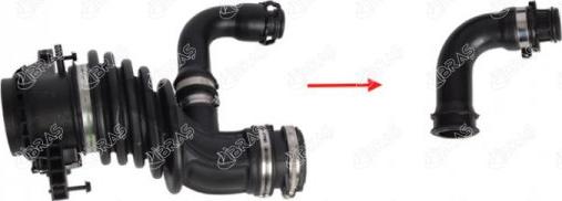 Ibras 19973 - Tuyau d'aspiration, alimentation d'air droxauto.com