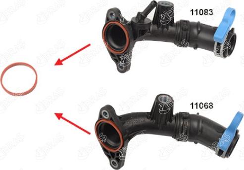 Ibras 11081 - Joint, flexible vanne EGR droxauto.com