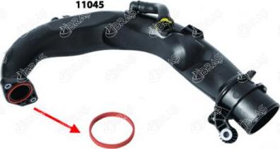 Ibras 11134 - Bague d'étanchéité, gaine de suralimentation droxauto.com