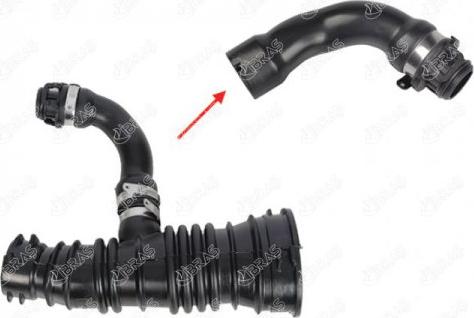 Ibras 20036 - Tuyau d'aspiration, alimentation d'air droxauto.com