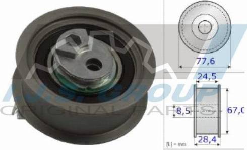 IJS GROUP 93-1859 - Poulie-tendeur, courroie de distribution droxauto.com