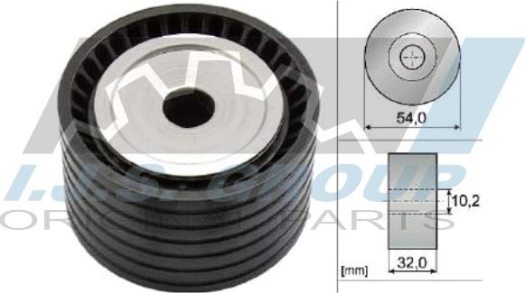 IJS GROUP 93-1236 - Poulie renvoi / transmission, courroie de distribution droxauto.com