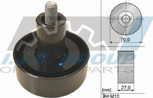 IJS GROUP 93-2144 - Poulie renvoi / transmission, courroie trapézoïdale à nervures droxauto.com