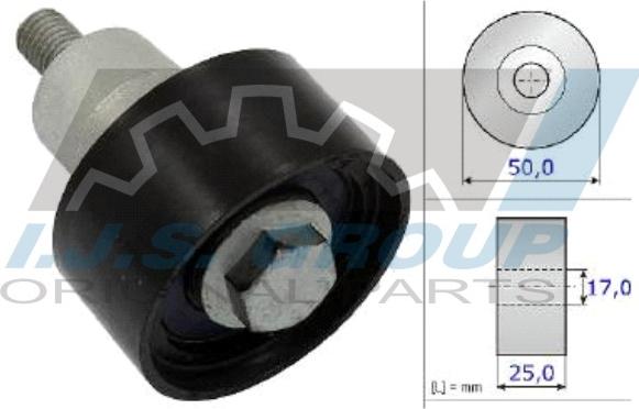 IJS GROUP 93-2178 - Poulie renvoi / transmission, courroie de distribution droxauto.com