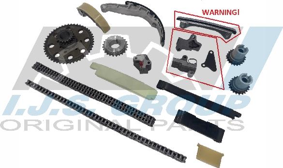 IJS GROUP 40-1147FK - Kit de distribution par chaîne droxauto.com