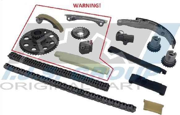 IJS GROUP 40-1286FK - Kit de distribution par chaîne droxauto.com