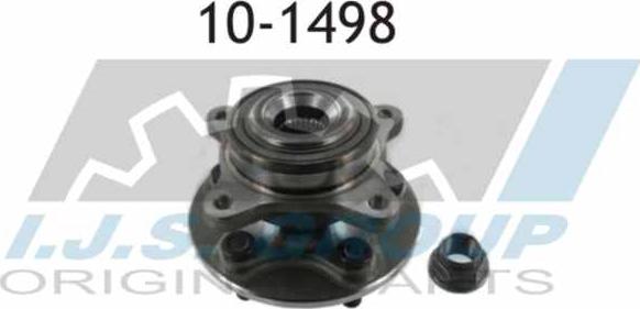 IJS GROUP 10-1498 - Kit de roulements de roue droxauto.com