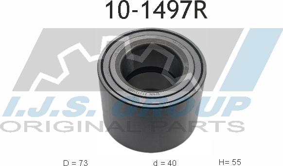 IJS GROUP 10-1497R - Roulement de roue droxauto.com