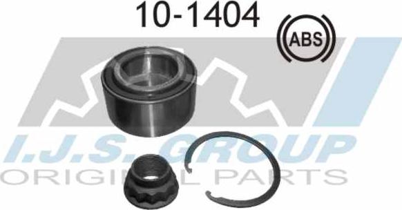 IJS GROUP 10-1404 - Kit de roulements de roue droxauto.com