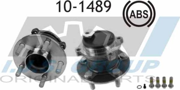 IJS GROUP 10-1489 - Kit de roulements de roue droxauto.com