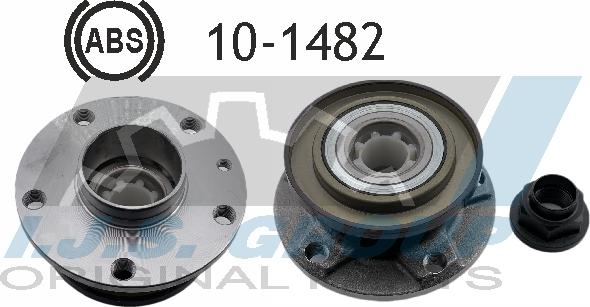IJS GROUP 10-1482 - Kit de roulements de roue droxauto.com
