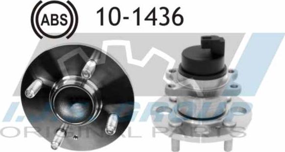 IJS GROUP 10-1436 - Kit de roulements de roue droxauto.com