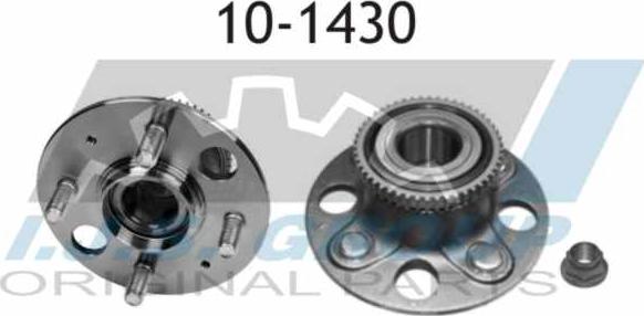 IJS GROUP 10-1430 - Kit de roulements de roue droxauto.com