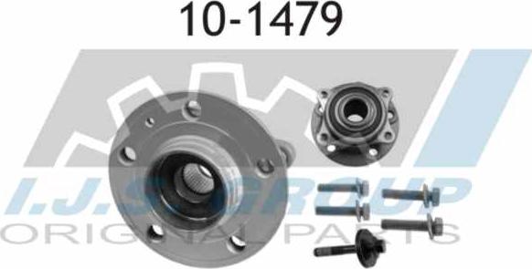 IJS GROUP 10-1479 - Kit de roulements de roue droxauto.com